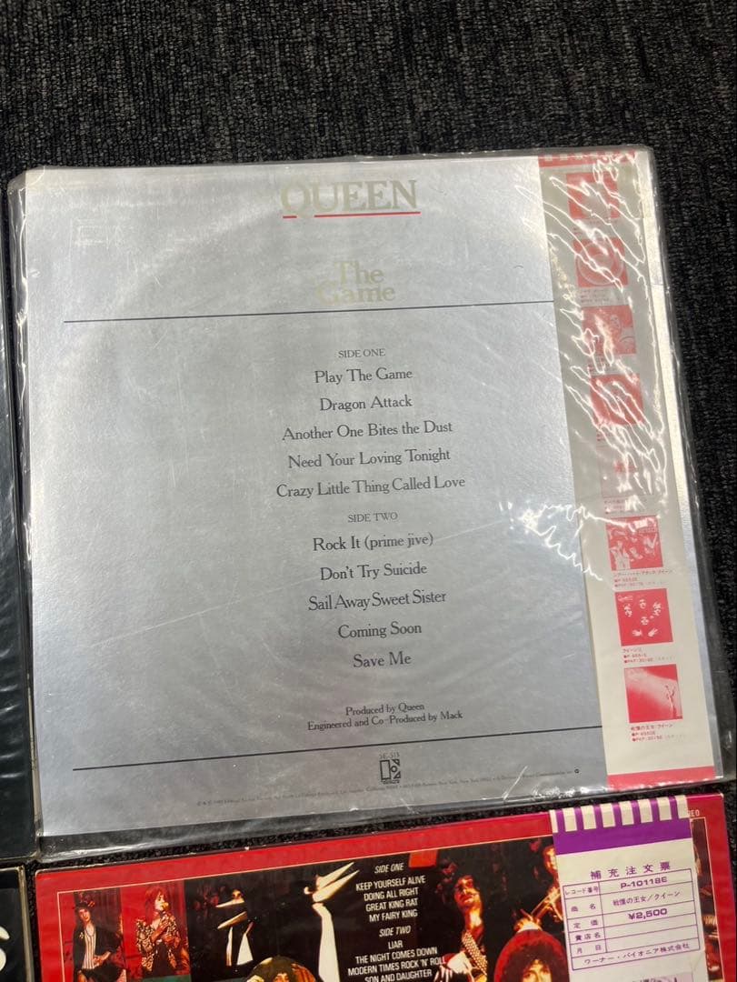 QUEEN クイーン　LP レコード　4点まとめ