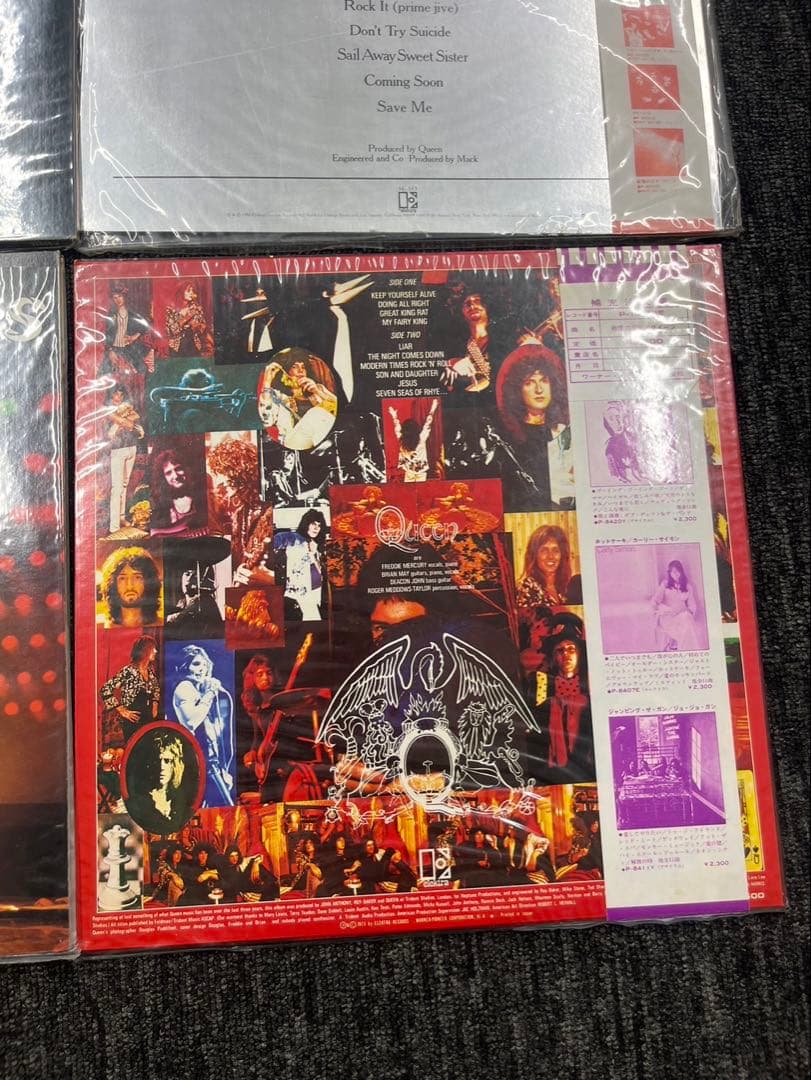 QUEEN クイーン　LP レコード　4点まとめ