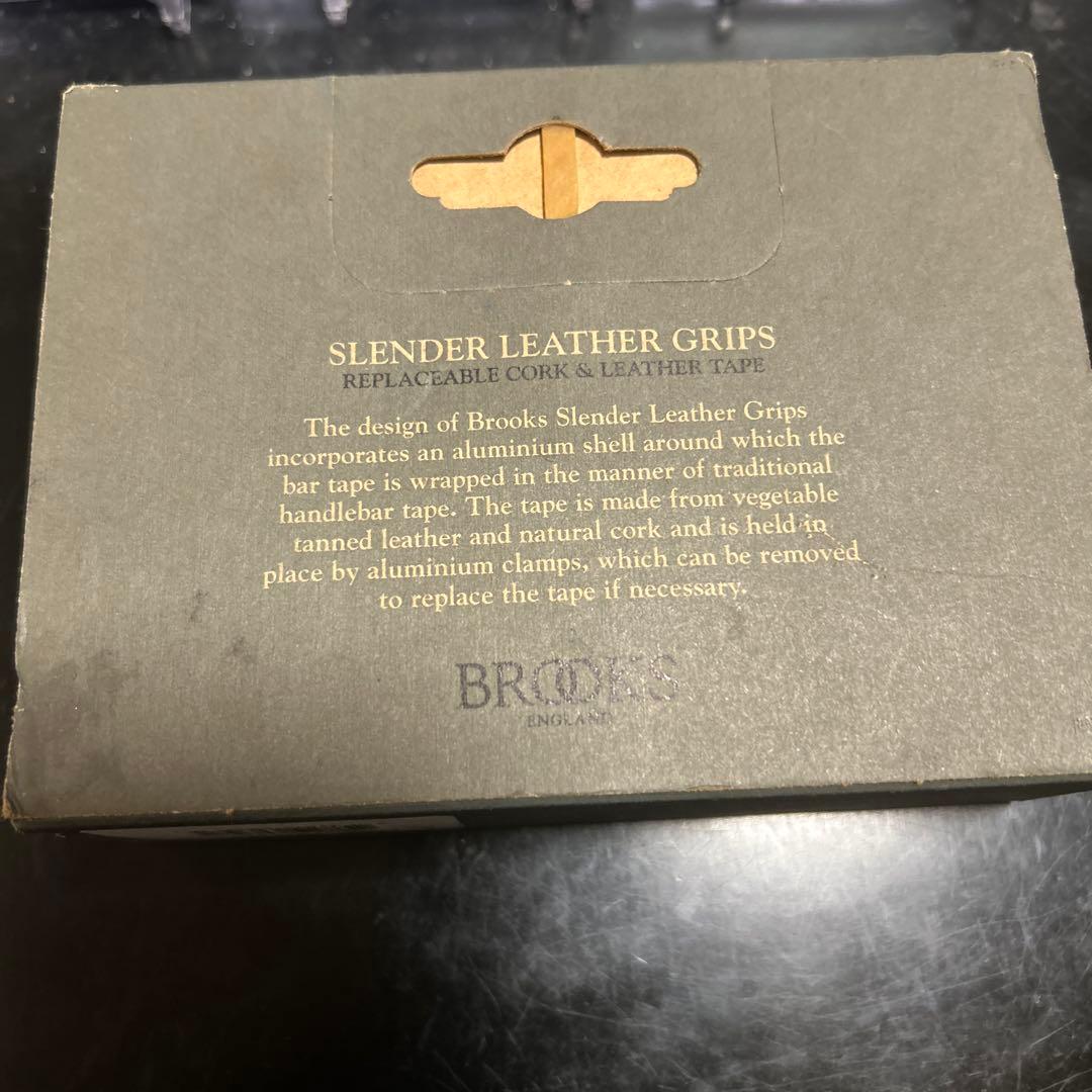 【未使用品】BROOKSブルックス スレンダーレザーグリップ 130mm