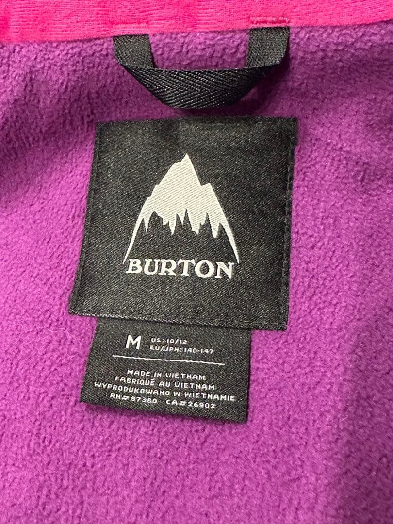 バートン　キッズ　ウエア上下セット140 、グローブＭ、ニット帽
