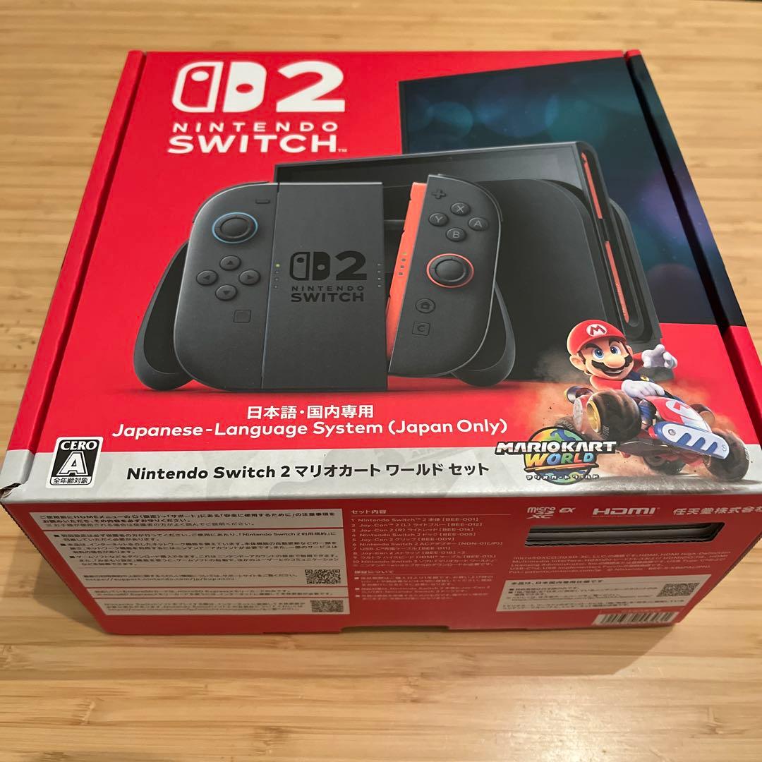 Nintendo Switch 2(日本語国内専用) マリオカートワールドセット
