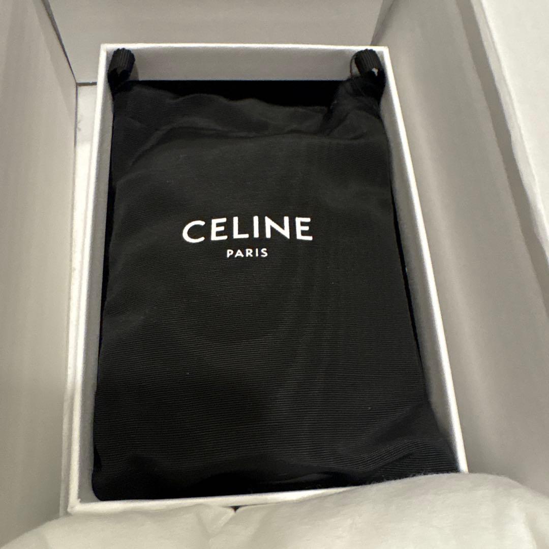 【新品未使用】セリーヌ CELINEトリオンフ キーケース ブランド ブラック