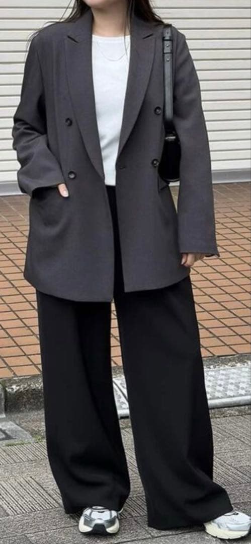 JOURNAL STANDARDウールライクジャケット&パンツ36グレー