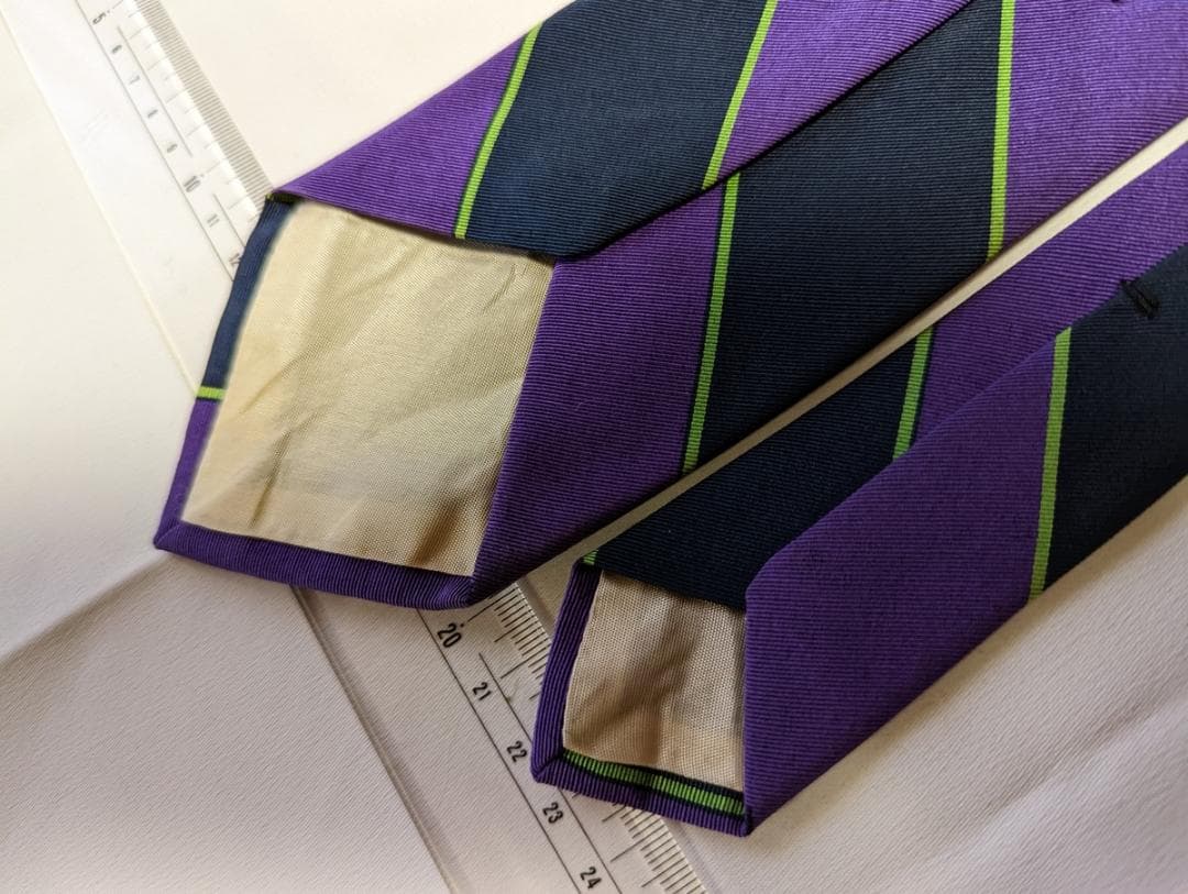 ブルックスブラザーズ Atkinsons 英国製ネクタイ No46