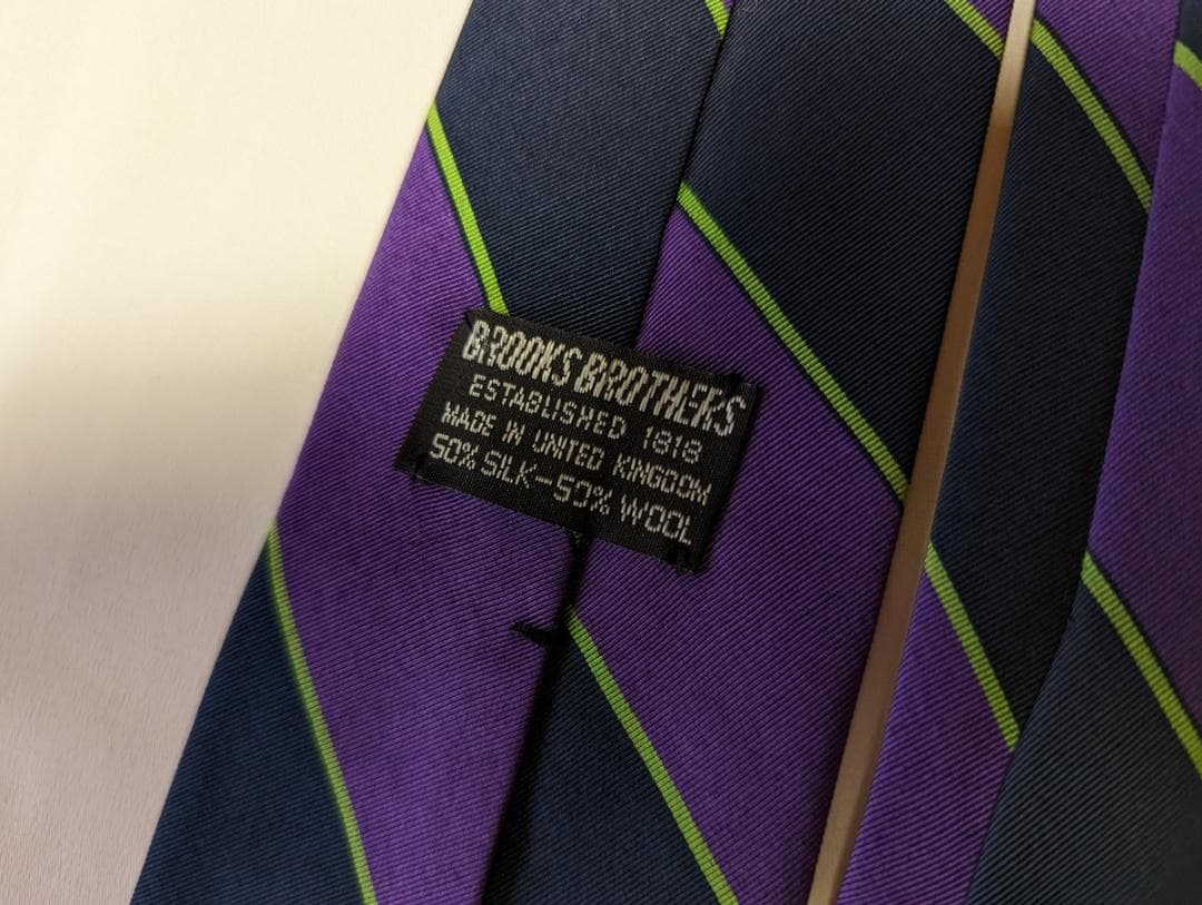 ブルックスブラザーズ Atkinsons 英国製ネクタイ No46