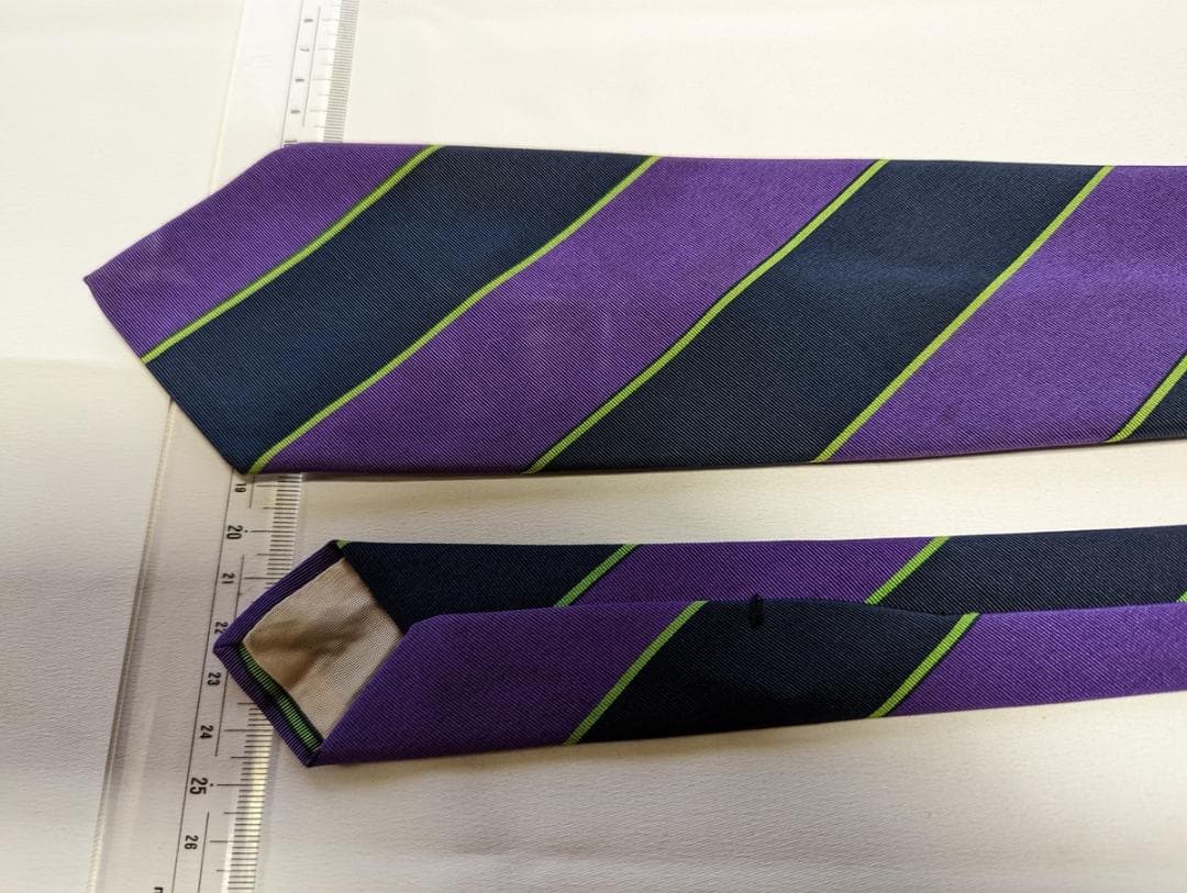 ブルックスブラザーズ Atkinsons 英国製ネクタイ No46