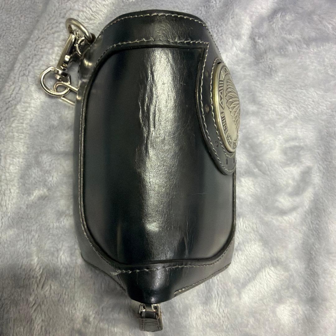 RED MOON レザー二つ折り財布BD-BAREBACK-01 BBK SBK