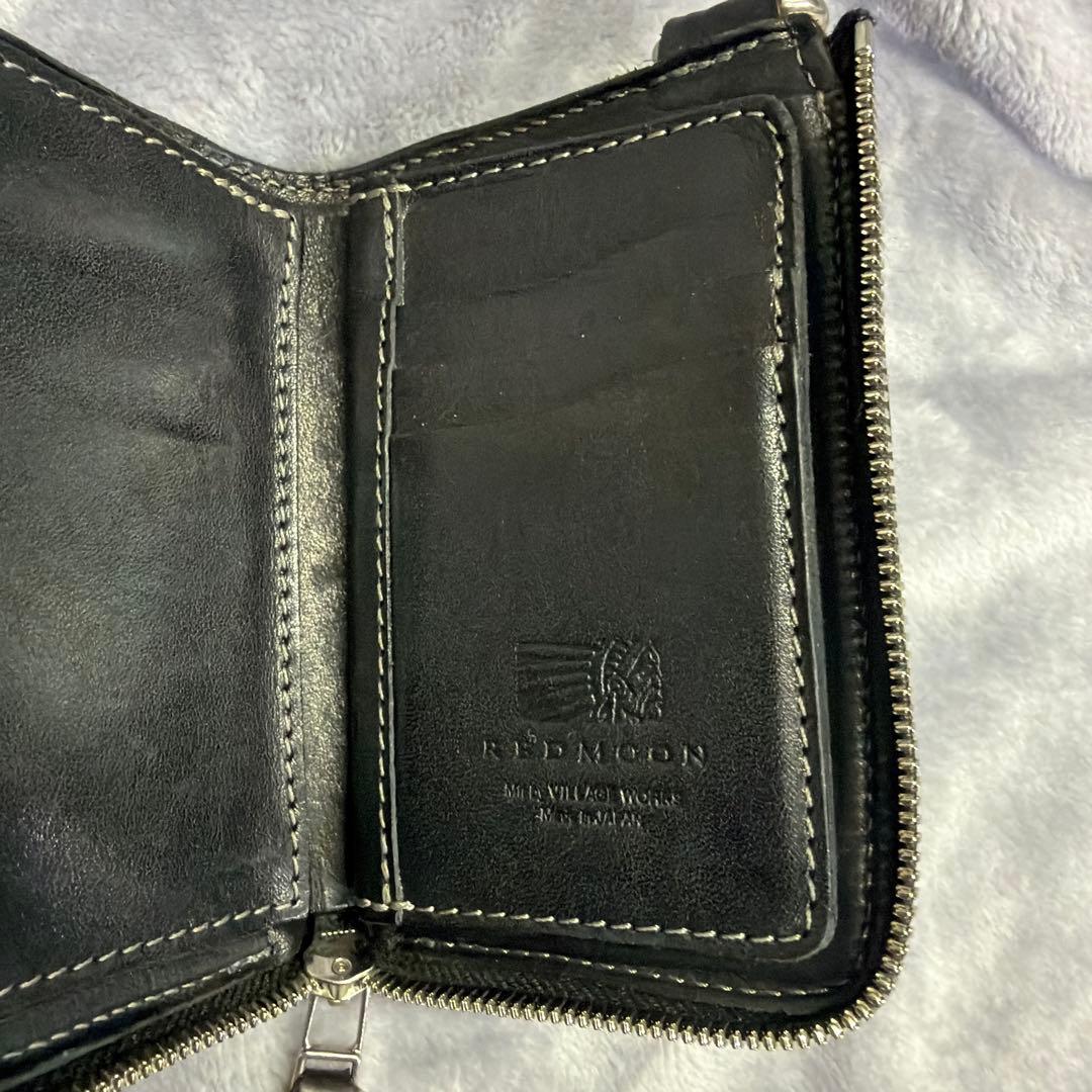 RED MOON レザー二つ折り財布BD-BAREBACK-01 BBK SBK