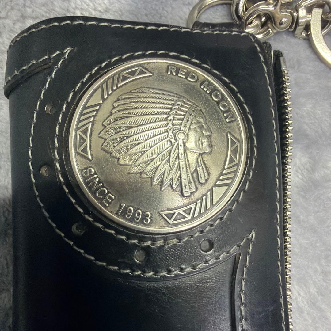 RED MOON レザー二つ折り財布BD-BAREBACK-01 BBK SBK