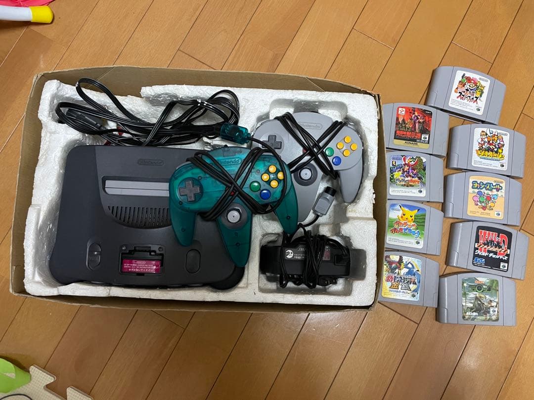 任天堂64  本体  カセット9個セット