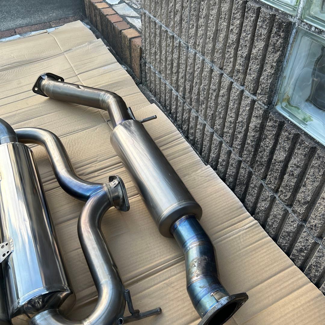 Z34フェアレディZ　アミューズ　フルチタンマフラー