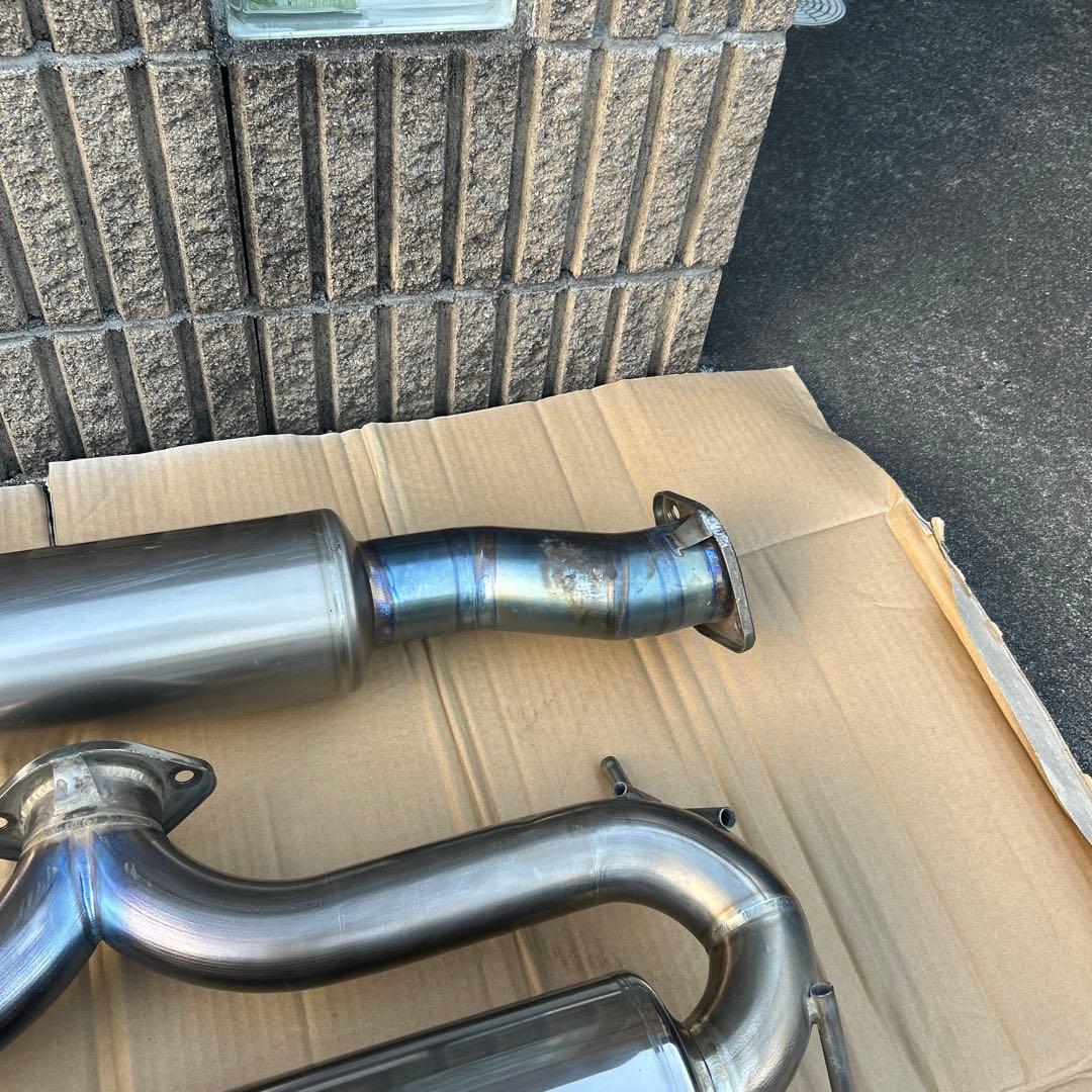 Z34フェアレディZ　アミューズ　フルチタンマフラー