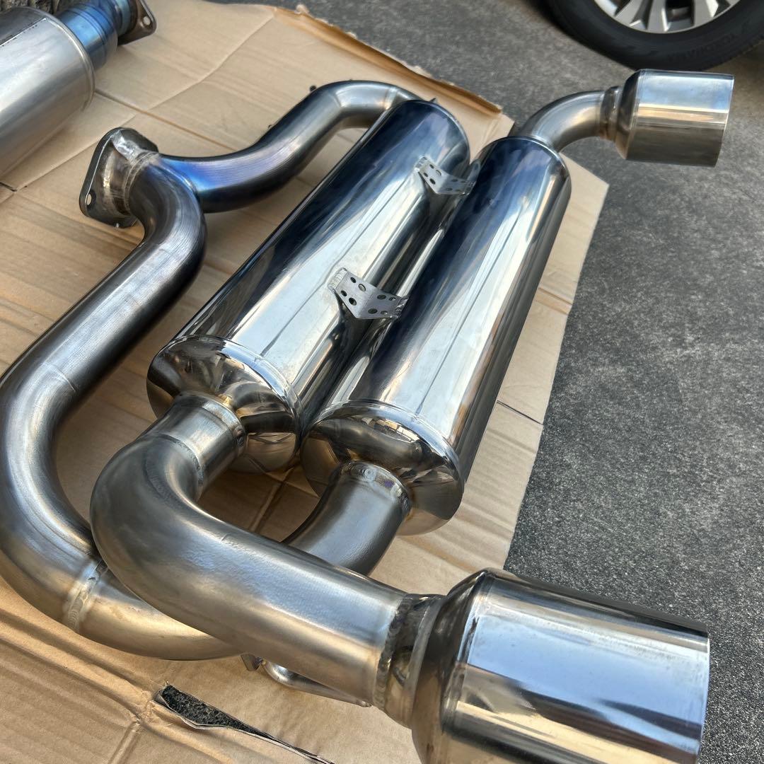 Z34フェアレディZ　アミューズ　フルチタンマフラー