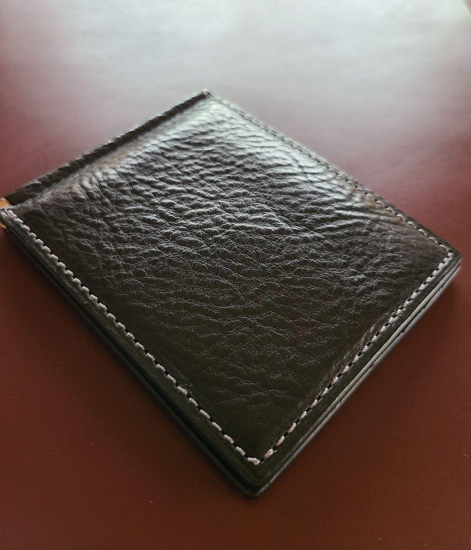 土屋鞄 ウルバーノ マネークリップ 小銭入れ無し ブラック