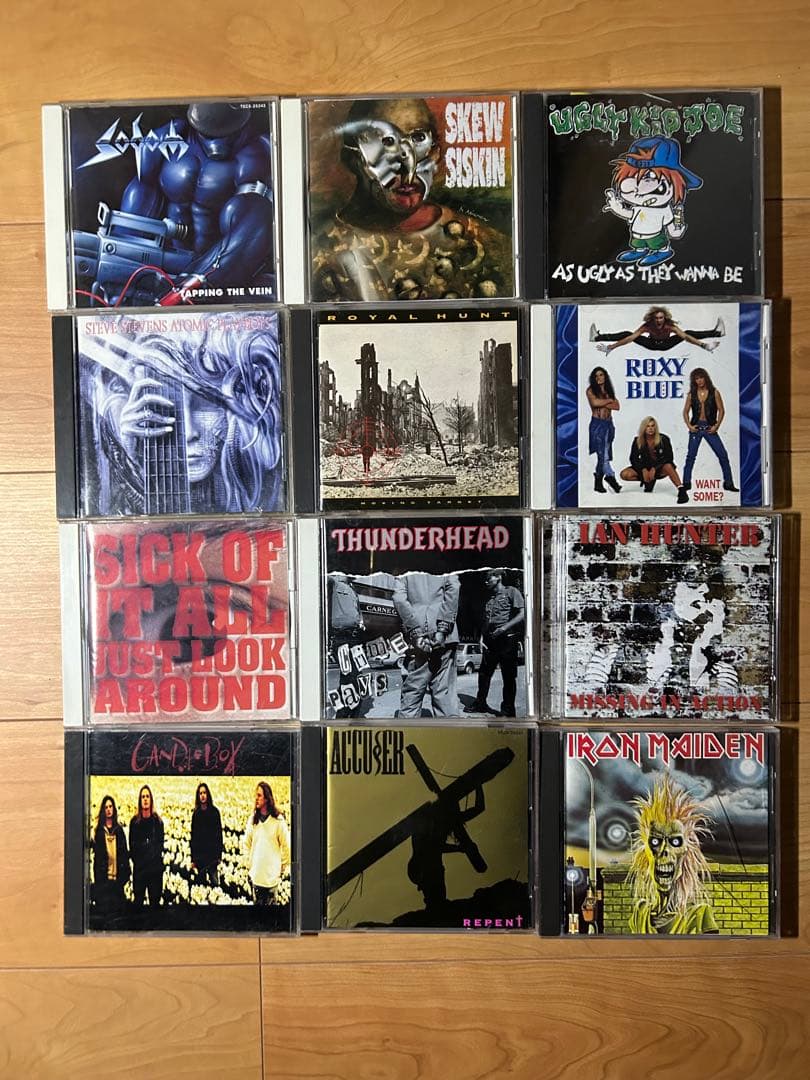 洋楽CDコレクション57枚　(HM/HR)