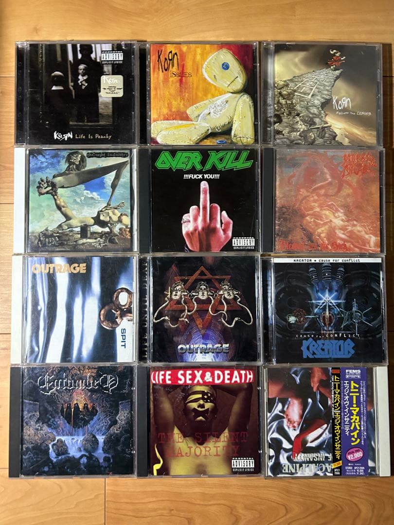 洋楽CDコレクション57枚　(HM/HR)