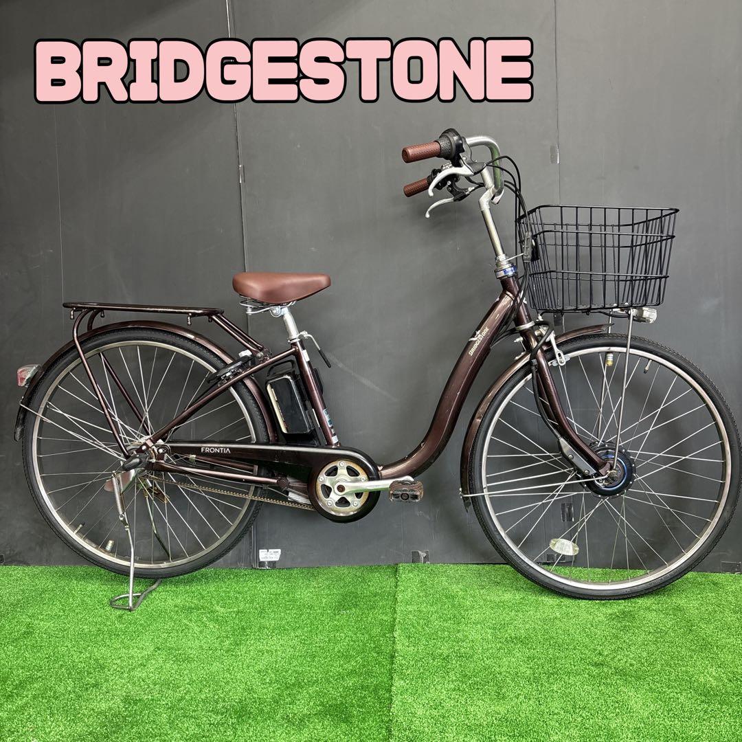 電動自転車 BS FRONTIA ブラウン　93★