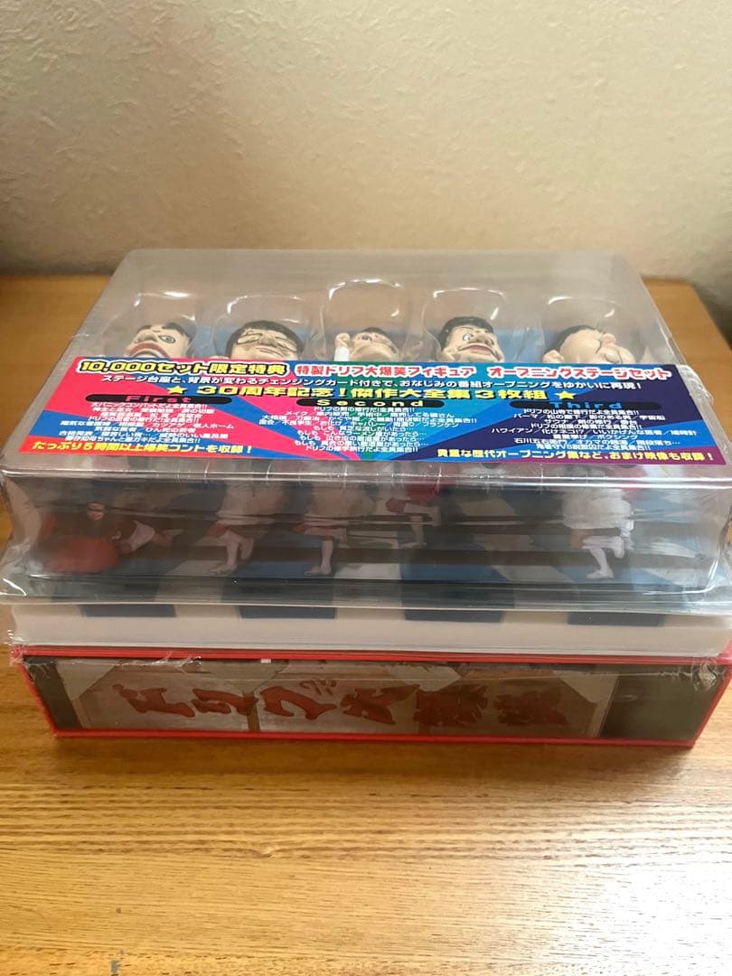 レア‼️ドリフ大爆笑～30周年記念傑作大全集～DVDBOX3枚組フィギュアセット✨