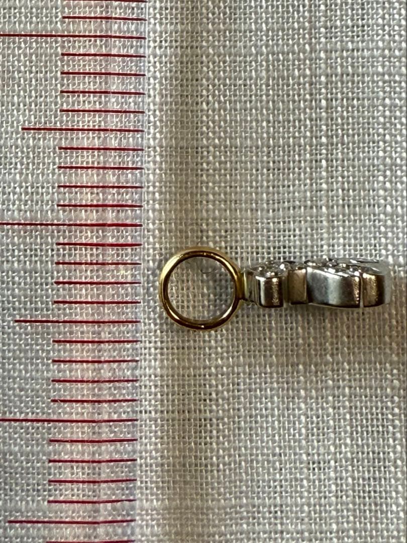 TOUS トウス　k18 ダイヤモンド　くま　テディベア　チャーム