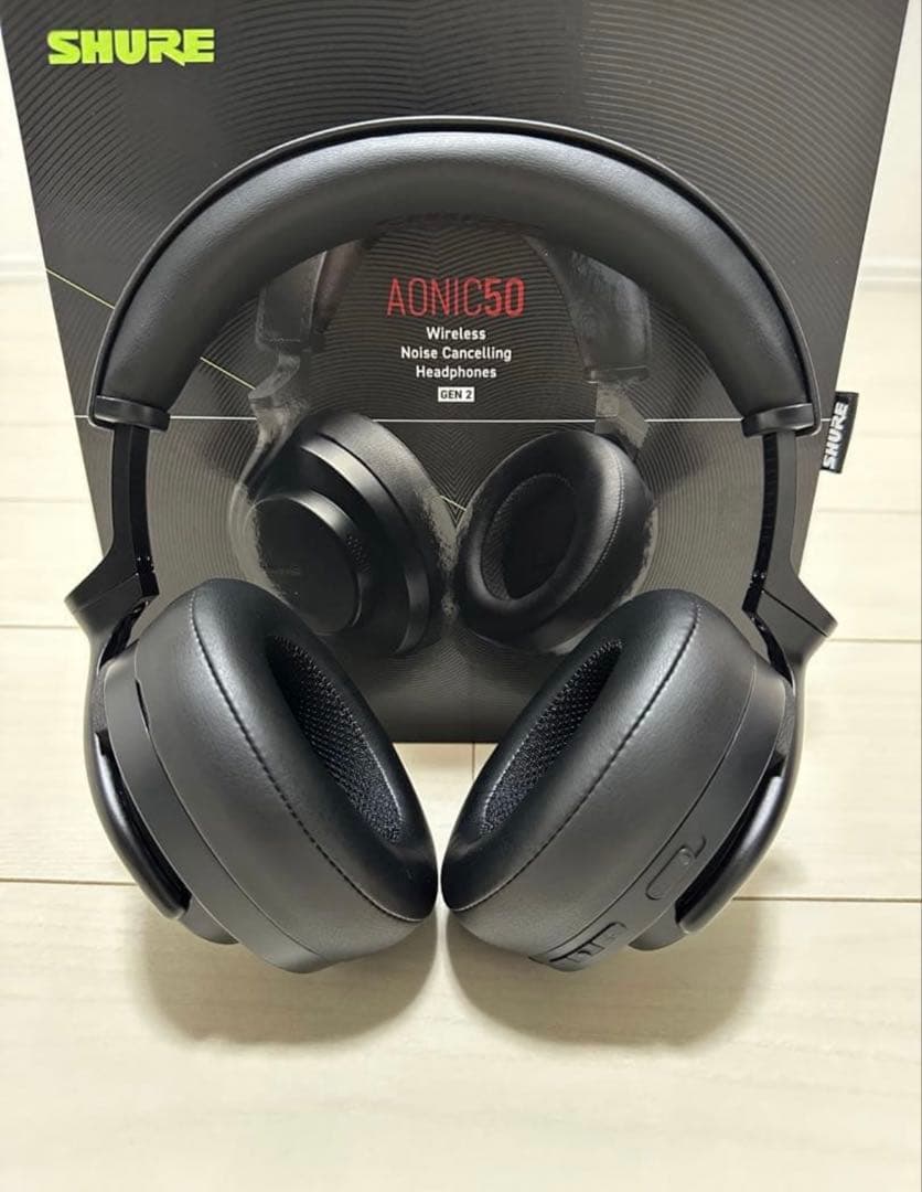【美品】SHURE AONIC50 GEN2 ワイヤレスヘッドホン◎ノイキャン