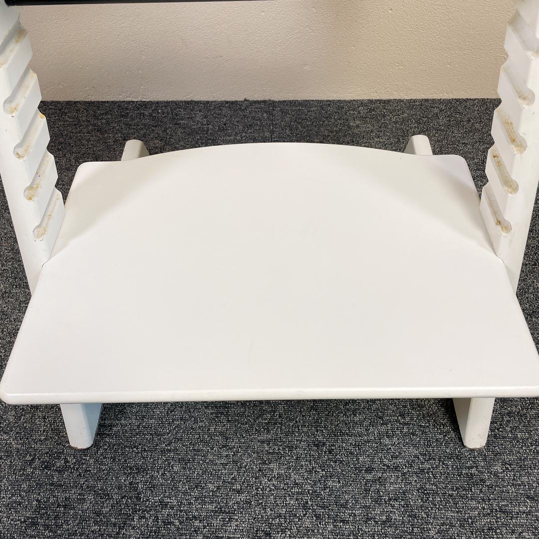 【良品】STOKKE トリップトラップ ホワイト シリアル6