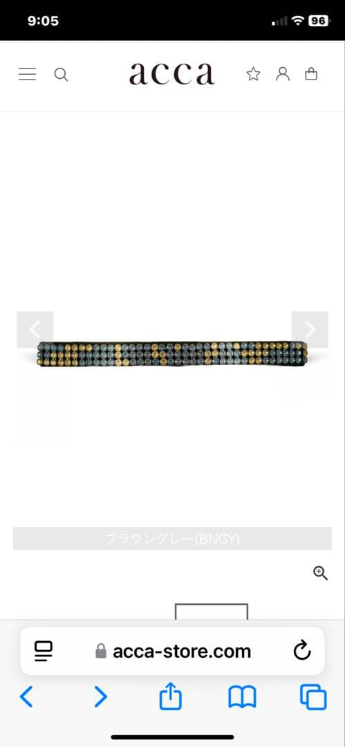 acca ブリジットバレッタ