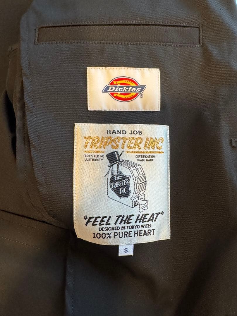 ディッキーズ×トリップスター コラボ第7弾 S ブラック 野村訓市