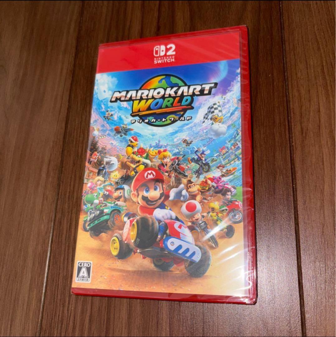 【新品未使用】マリオカート　ワールド