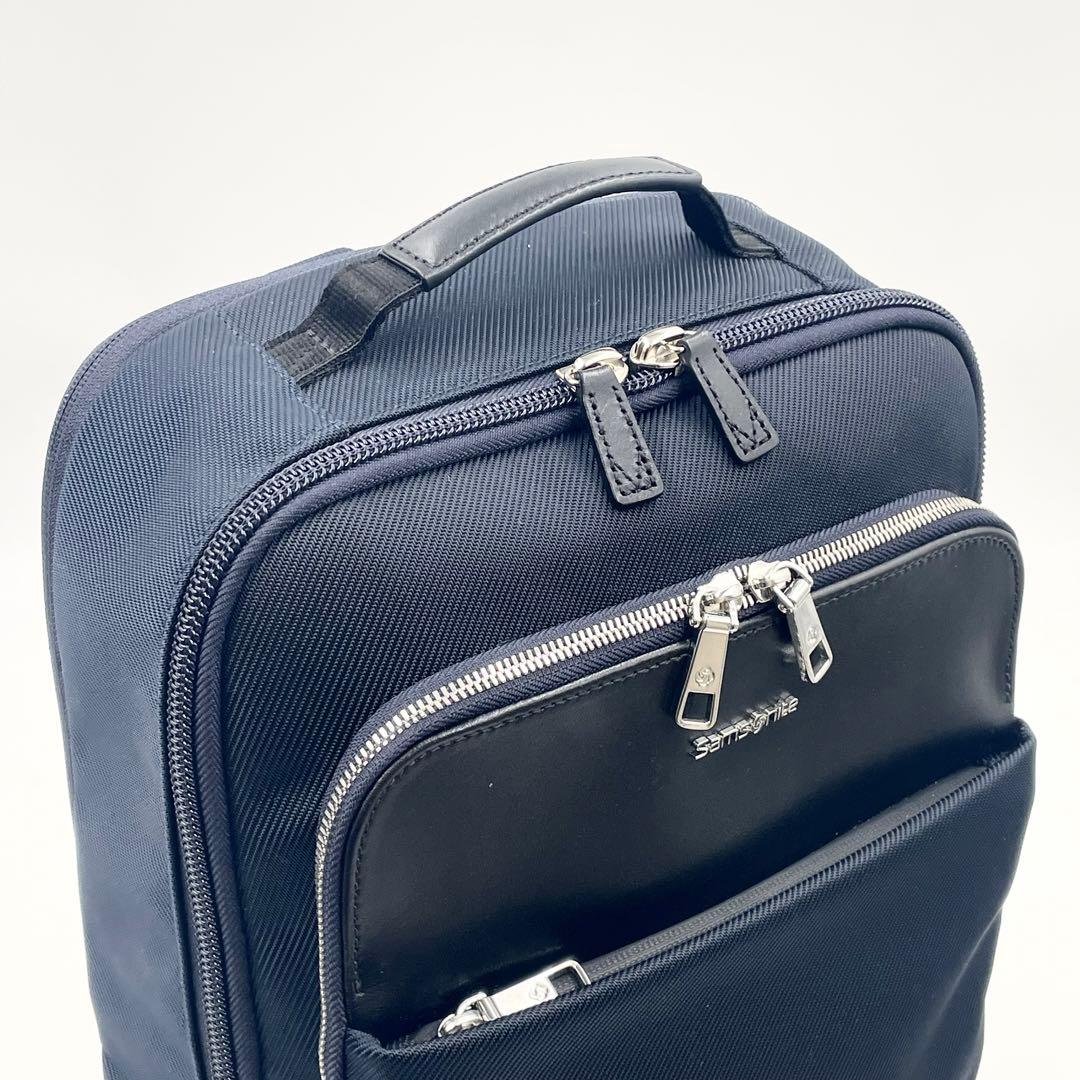 【未使用級】サムソナイト JET BIZ バックパック ビジネス ネイビー大容量