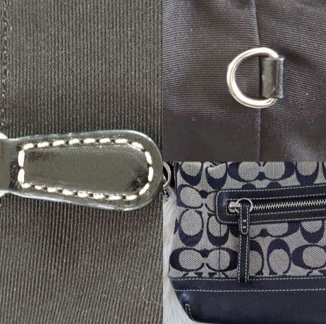 バッグ COACH Shoulder bag Signature black