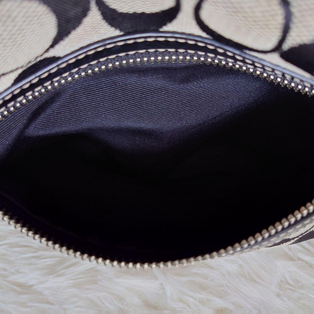 バッグ COACH Shoulder bag Signature black