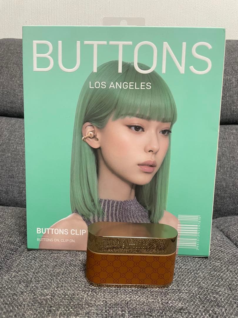 BUTTONS CLIP イヤーカフ ワイヤレスイヤホン
