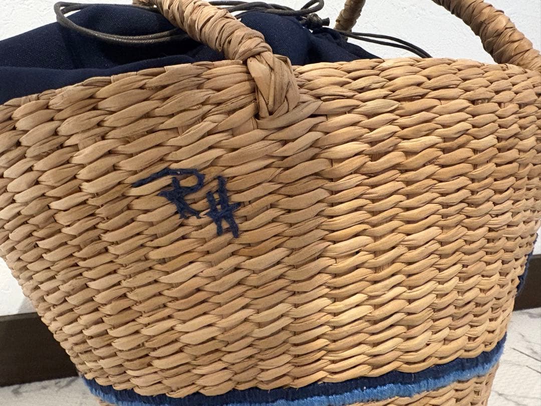 最終お値下げ！未使用⭐︎ロンハーマン⭐︎かごバッグ