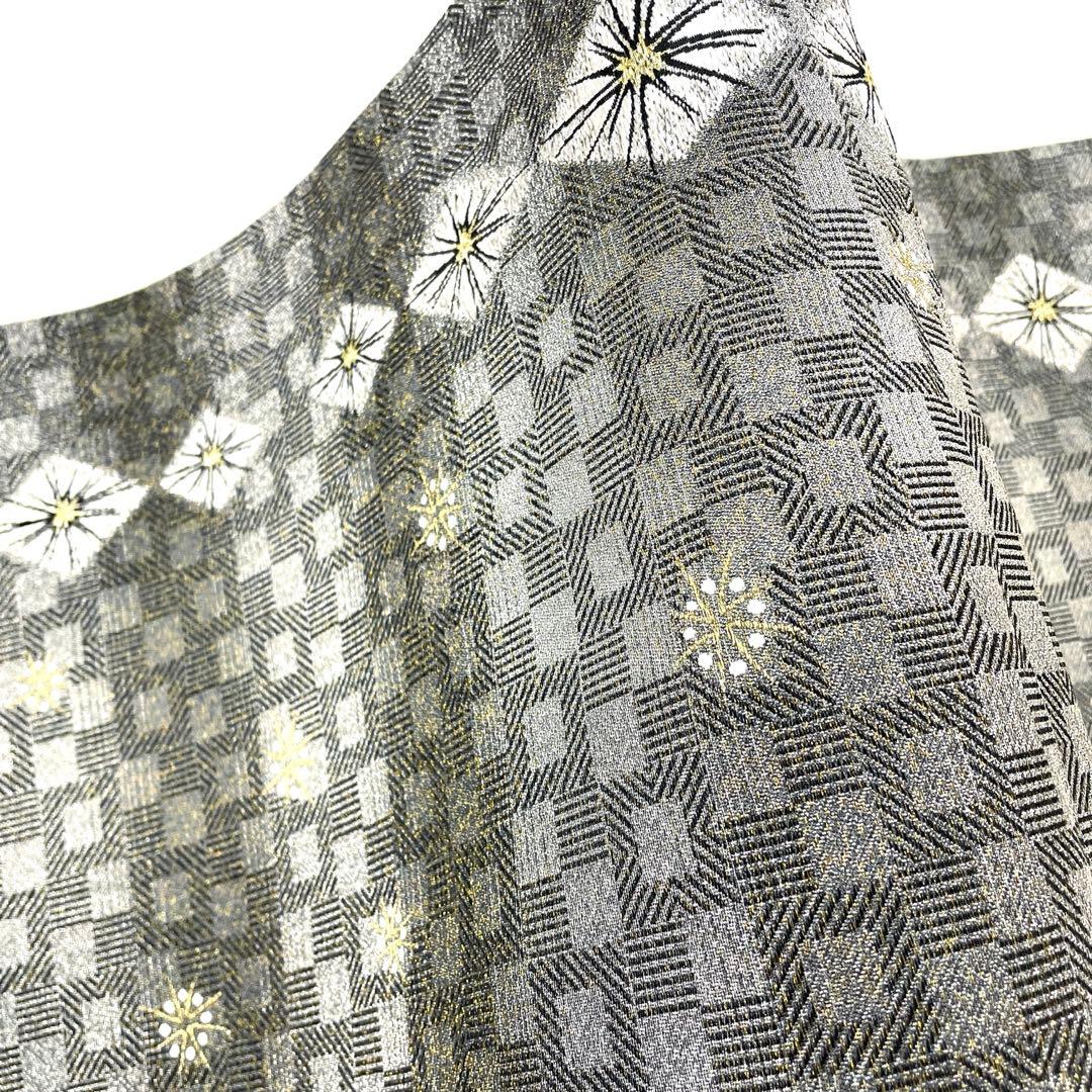 専用帯6016 ●高級 正絹 片面全通 リバーシブル 袋帯