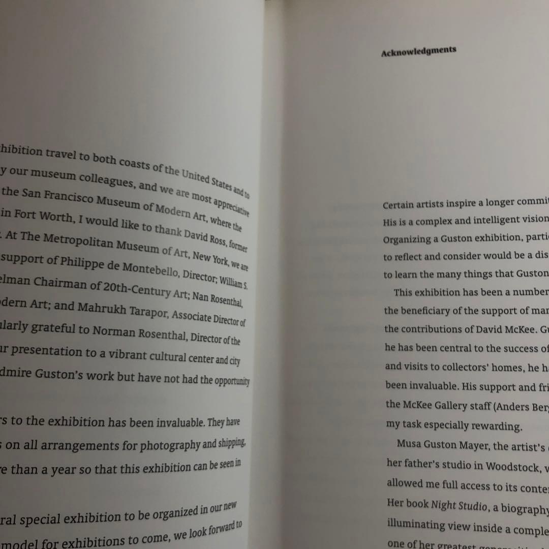 フィリップ・ガストン Retrospective 英語版