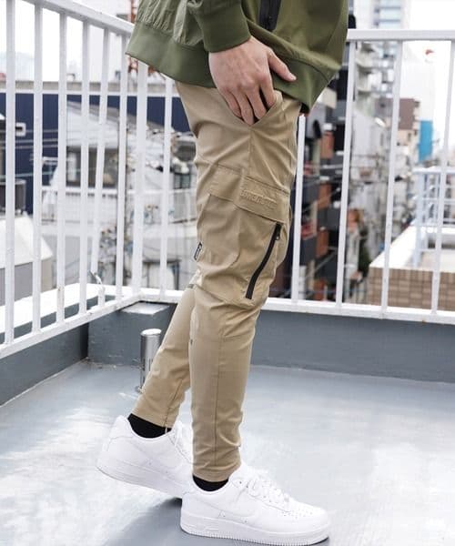 LUXE/R GOLF ストレッチ布帛カーゴパンツ 45940BGL