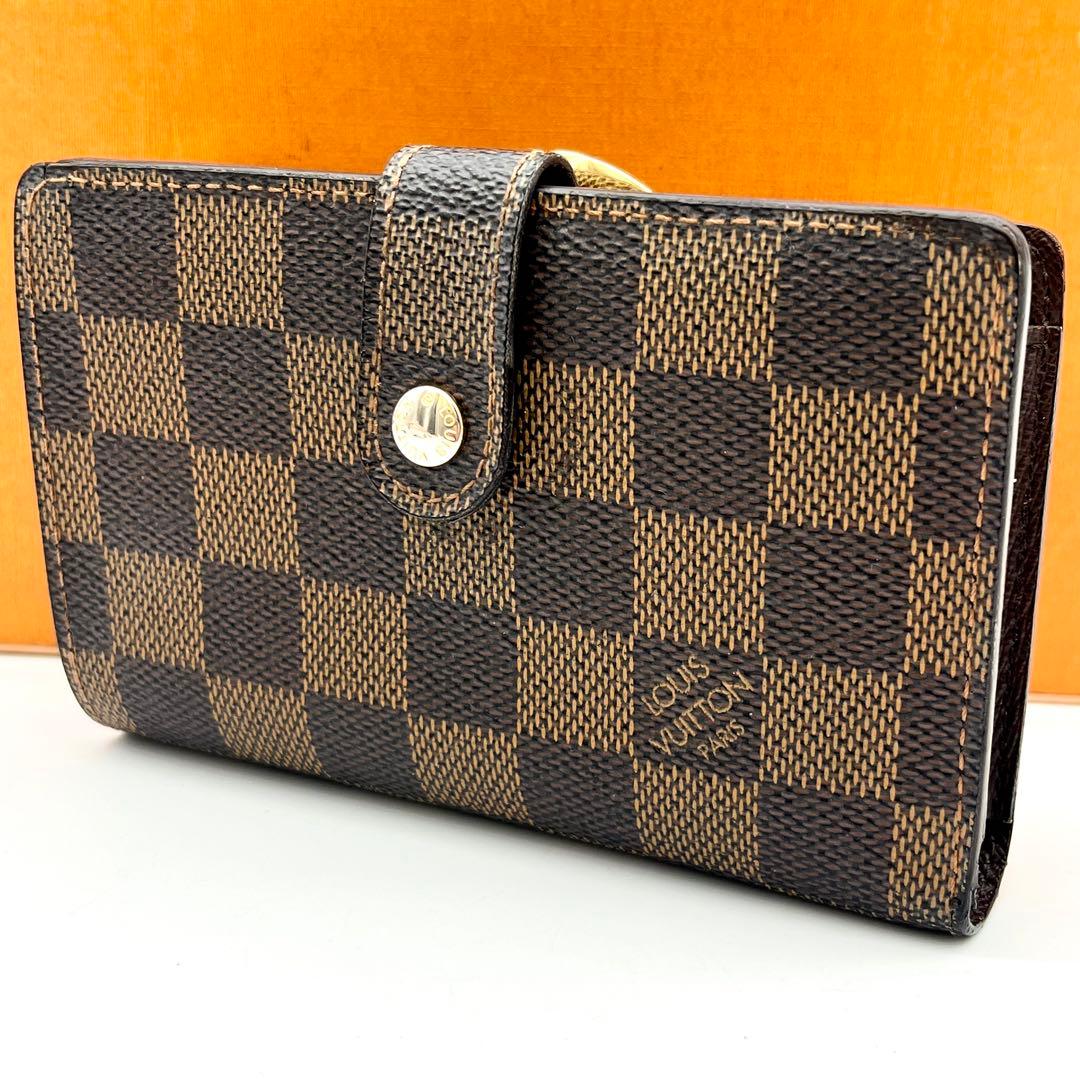 ❣️新型❣️ルイヴィトン ダミエ ヴィエノワ 2つ折り財布 正規品 本物 男女兼用