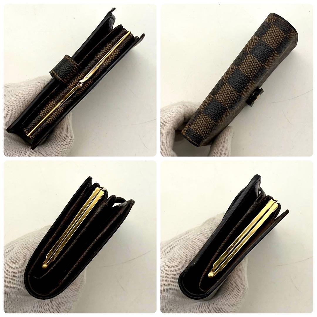 ❣️新型❣️ルイヴィトン ダミエ ヴィエノワ 2つ折り財布 正規品 本物 男女兼用