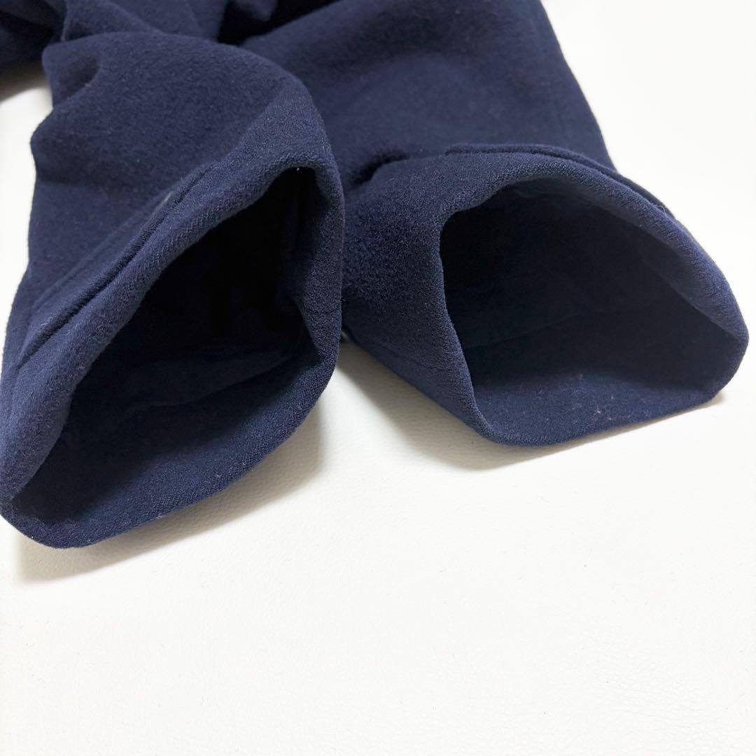 美品✨バーバリーズ ロングコート カシミヤ混 ネイビー ベルト付