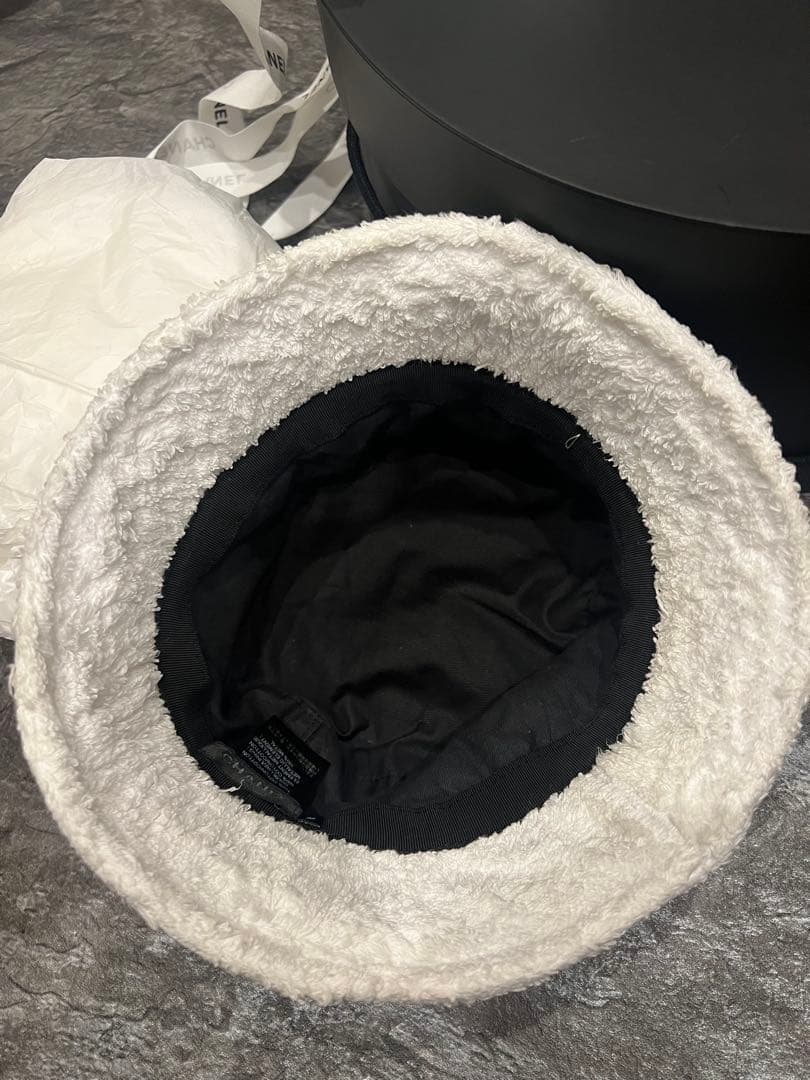 CHANEL ホワイト バケットハット M