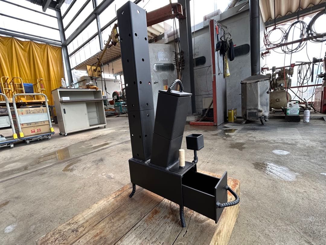 廃油✖️薪ストーブ