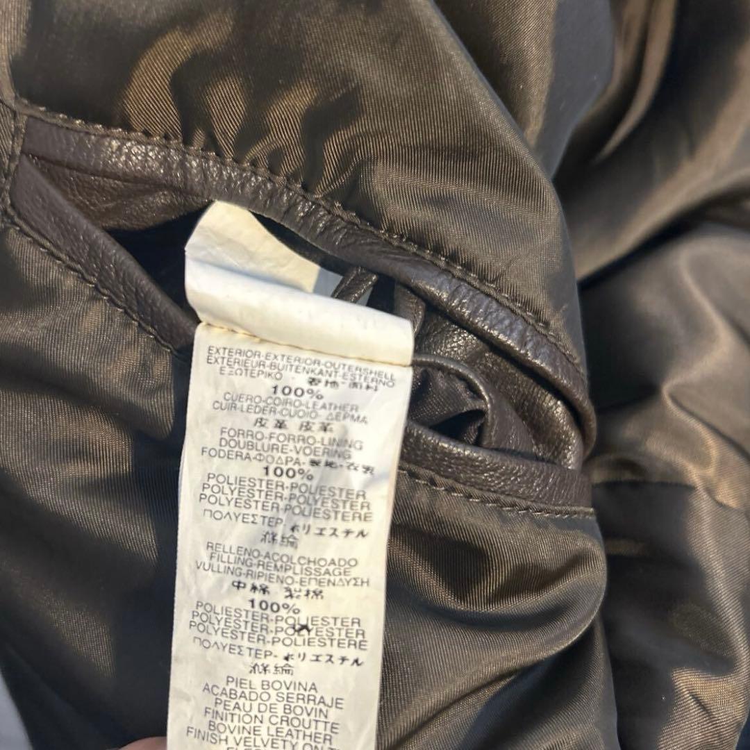 PULL&BEAR プルアンドベアー ダブルジップ レザー　ジャケット メンズ