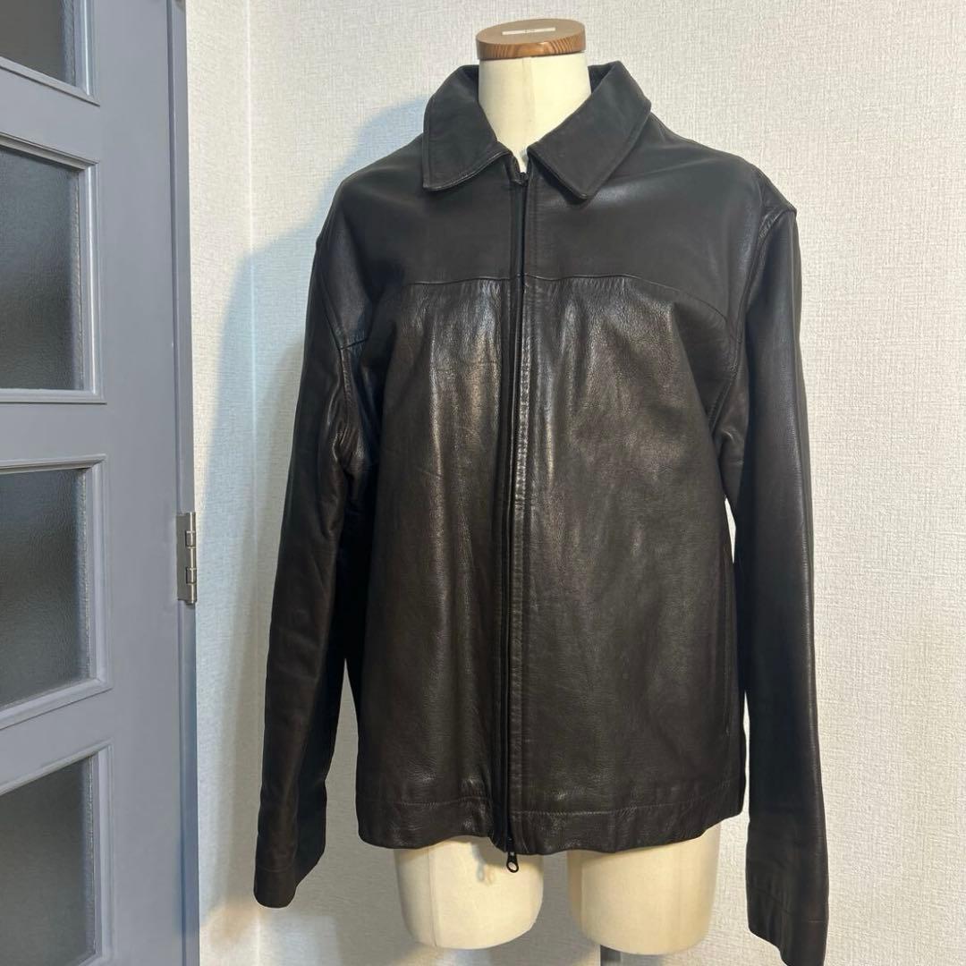 PULL&BEAR プルアンドベアー ダブルジップ レザー　ジャケット メンズ