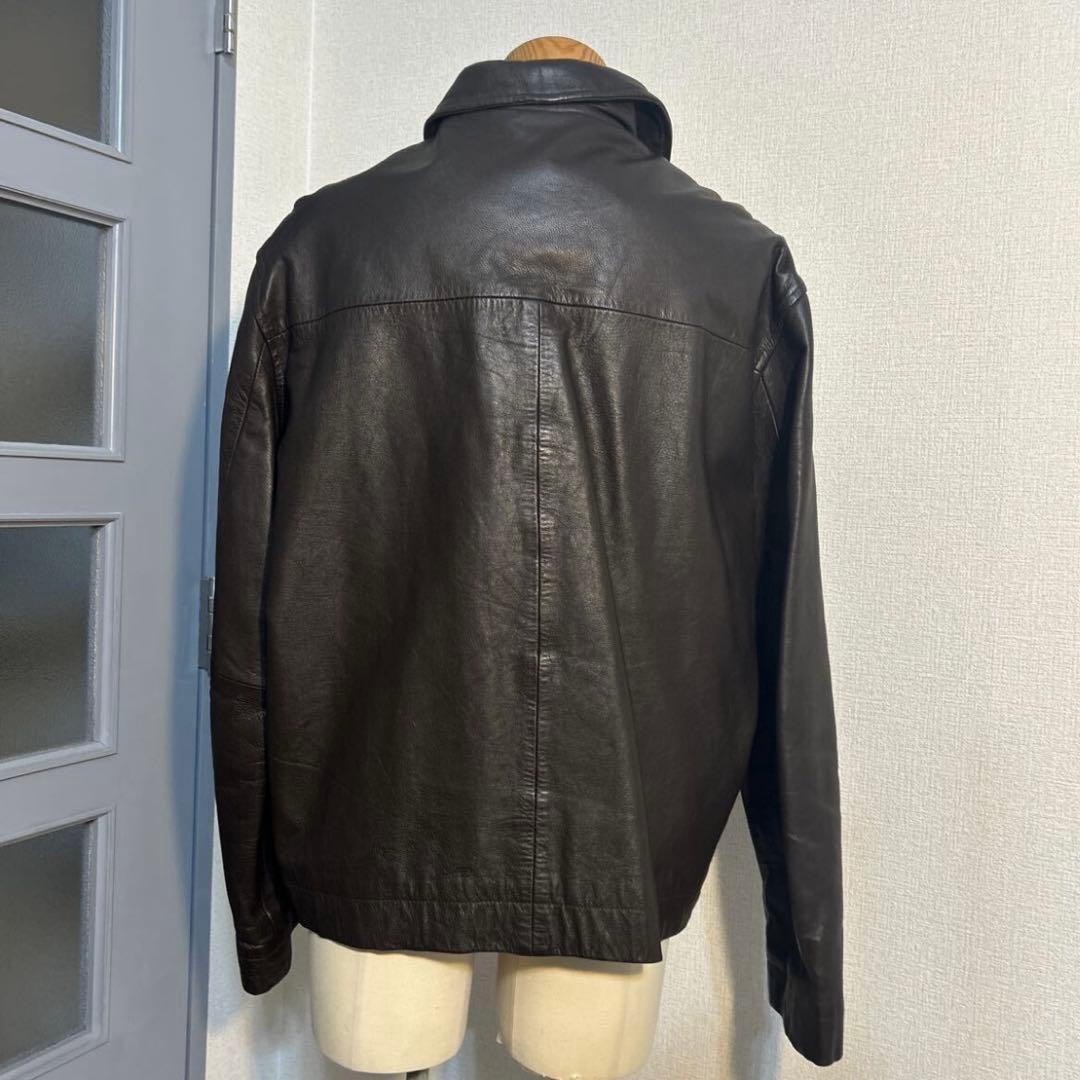 PULL&BEAR プルアンドベアー ダブルジップ レザー　ジャケット メンズ