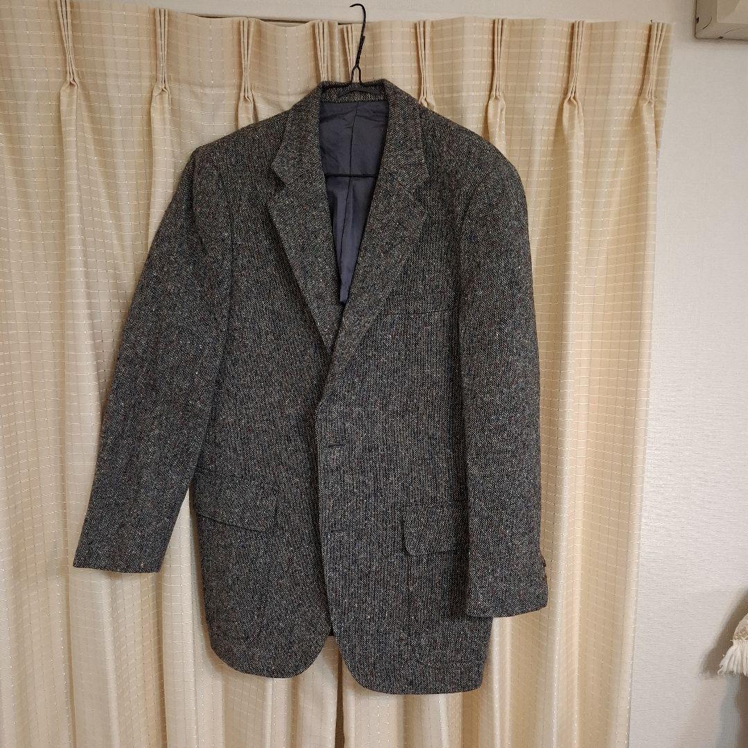 【最終値下げ】J.PRESS ドネガルツイードジャケット グレー系