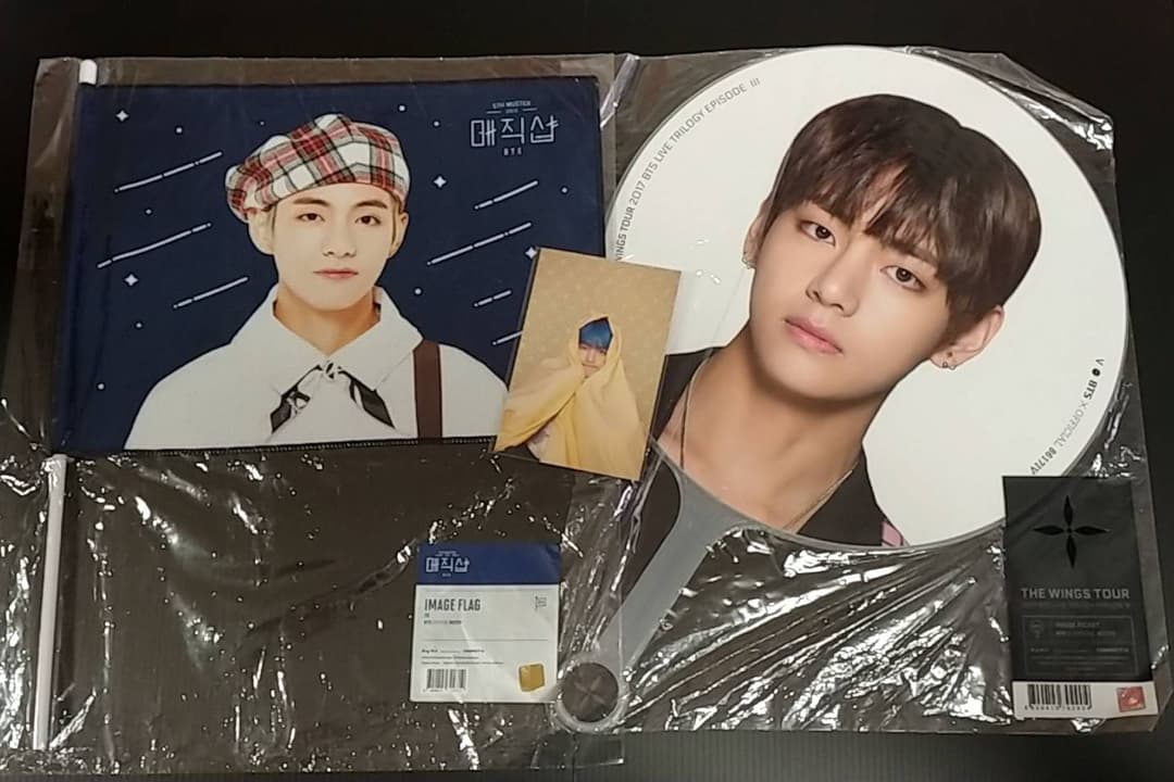 BTS 防弾少年団　5th master magic shop フラッグ MOS