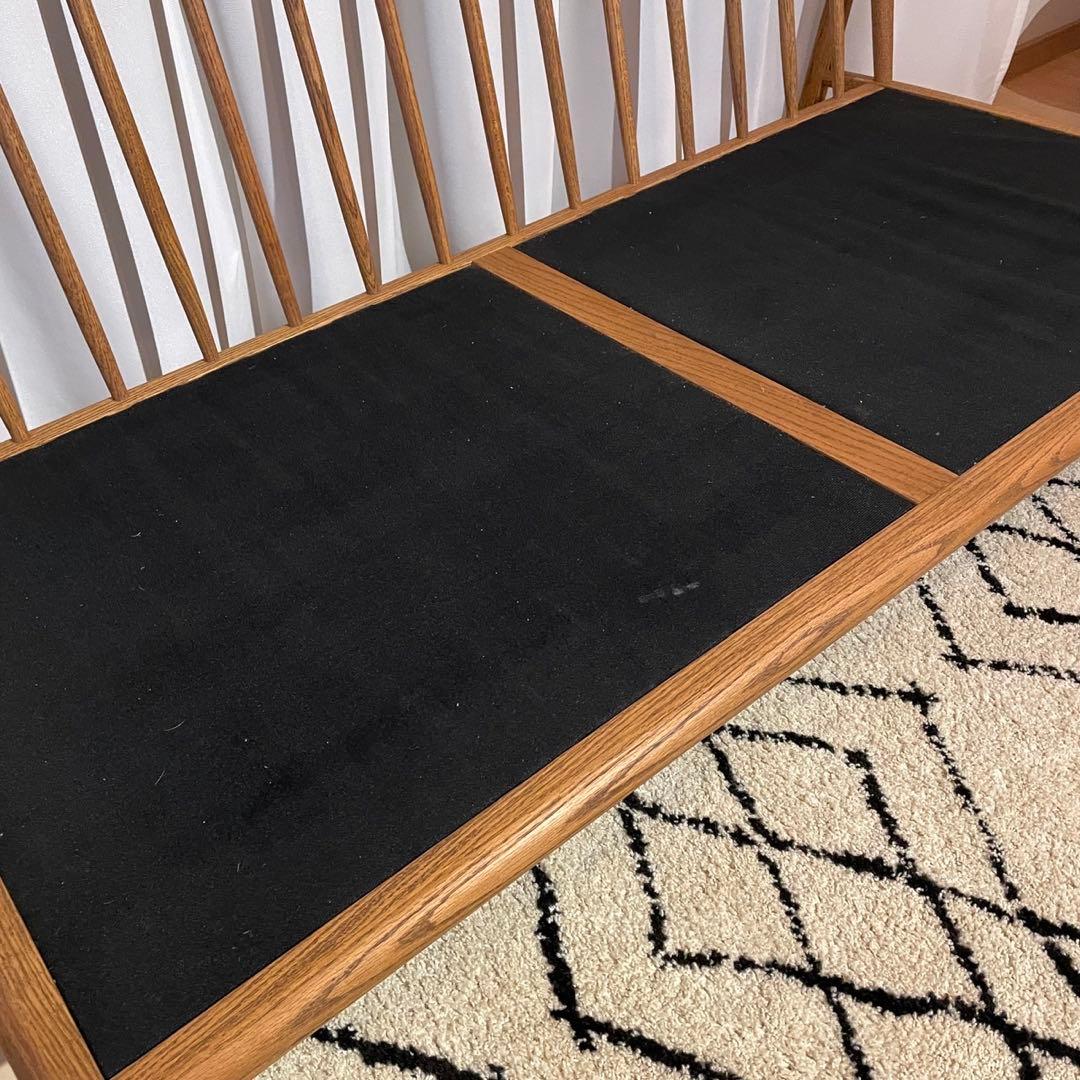 美品！モモナチュラル クラウド ソファ 2シーター コーデュロイ カーキ系