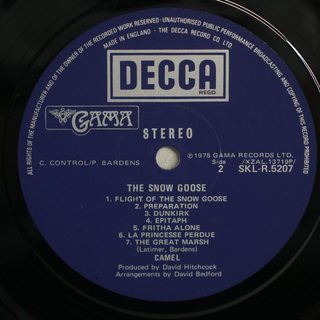 英LP Camel The   UKオリジナルの初回プレス盤