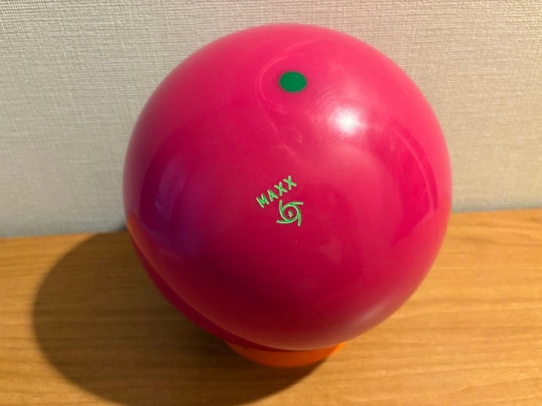 ［*読様 『新品未使用』ストーム　マーベルマックスピンク 15P ボウリングボー