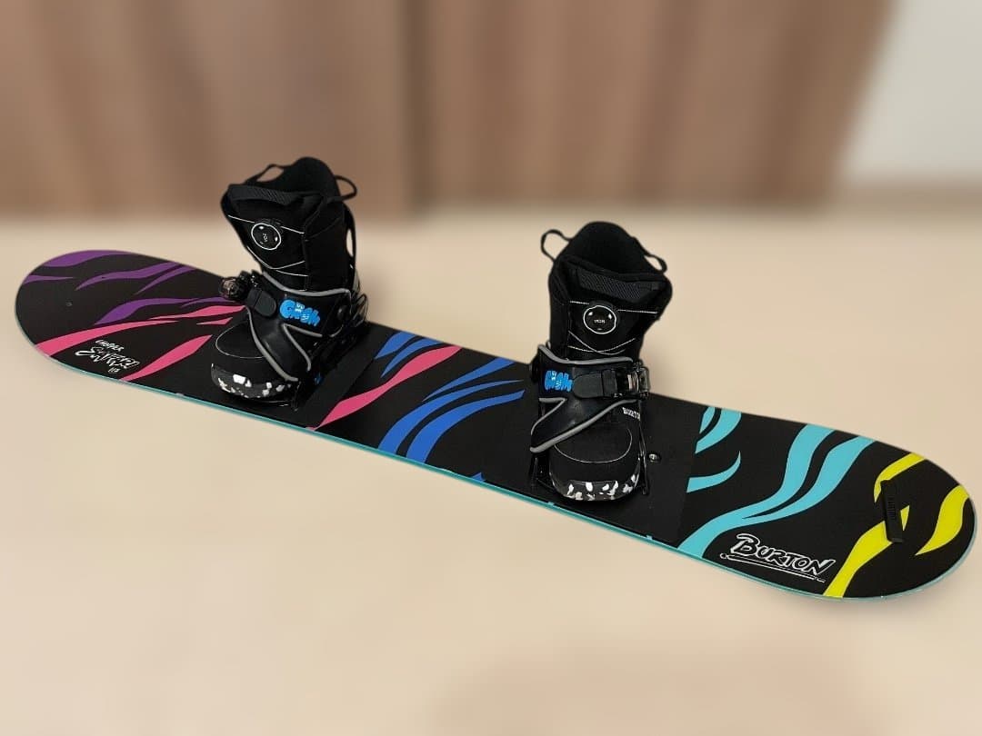 【BURTON 115cm 20.5cm】キッズスノーボードセット